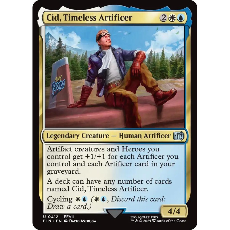 Cid, Timeless Artificer (0412) [FIN - 412]