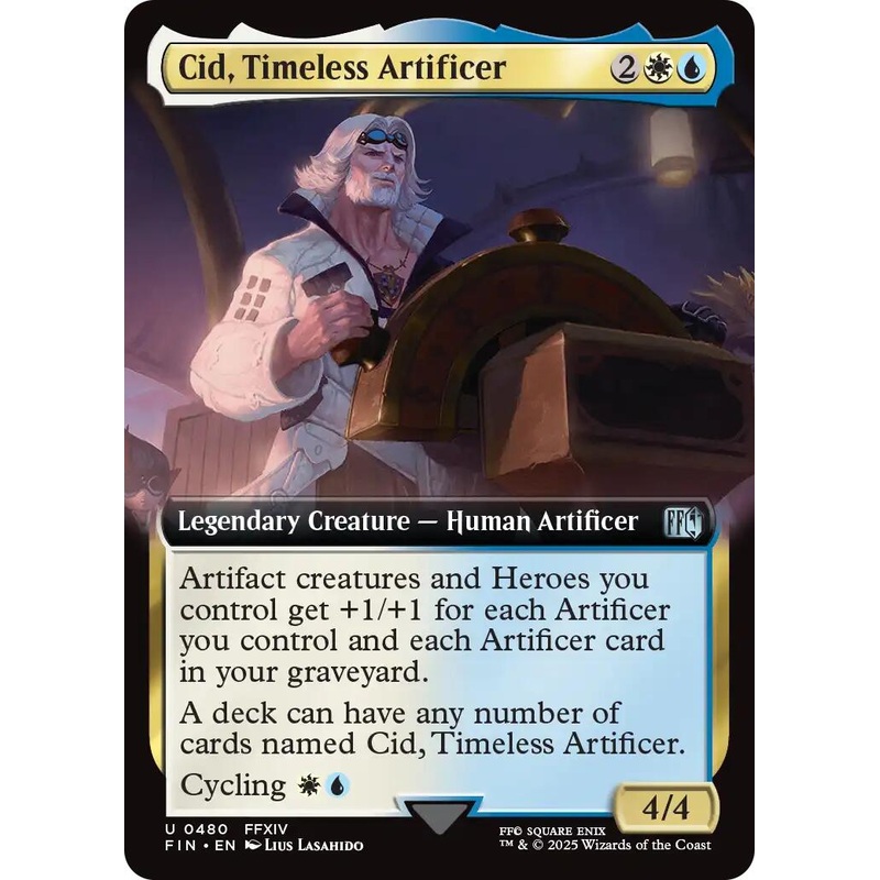 Cid, Timeless Artificer (Extended Art) [FIN - 480]