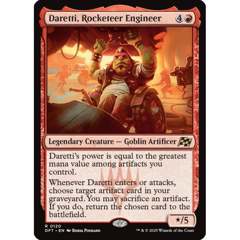 Daretti, Rocketeer Engineer [DFT - 120]