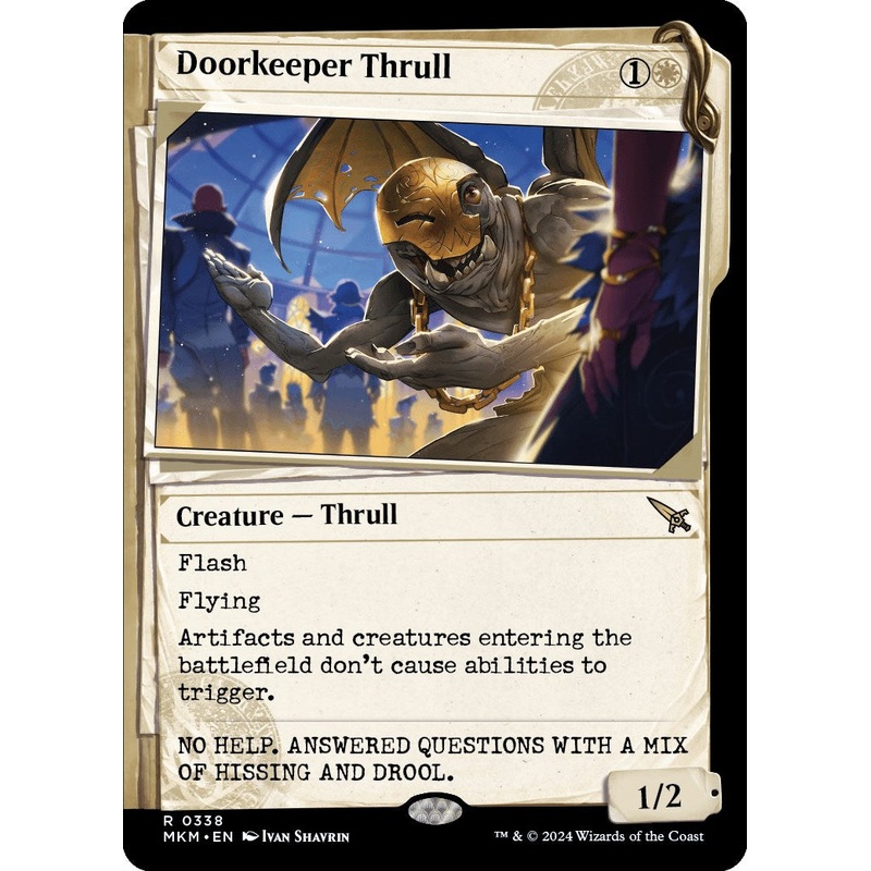 Doorkeeper Thrull (Showcase) [MKM - 338]