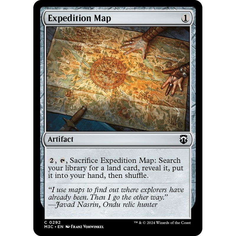Expedition Map (Ripple Foil) [M3C - 292]