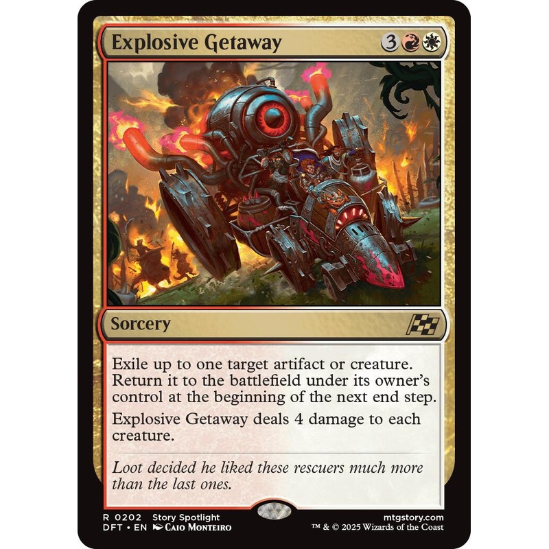 Explosive Getaway [DFT - 202]