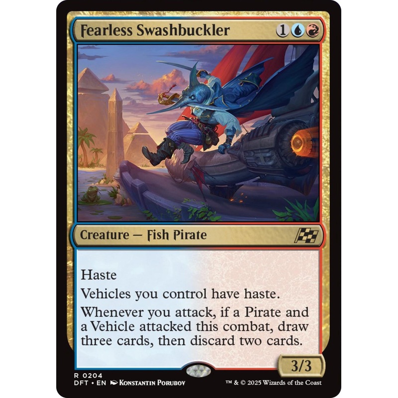 Fearless Swashbuckler [DFT - 204]