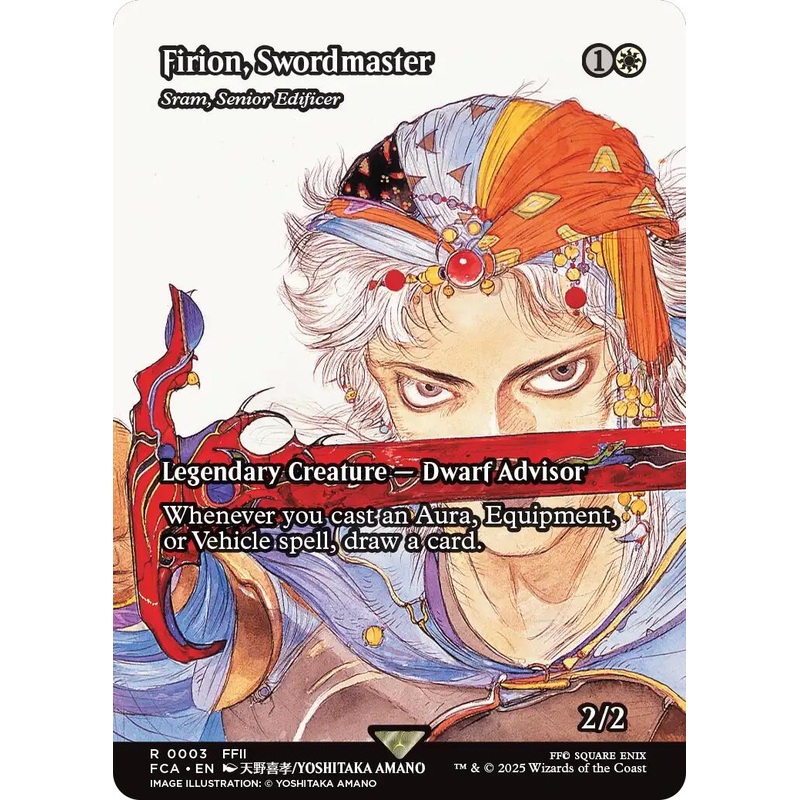Firion, Swordmaster - Sram, Senior Edificer (Showcase) [FCA - 3]