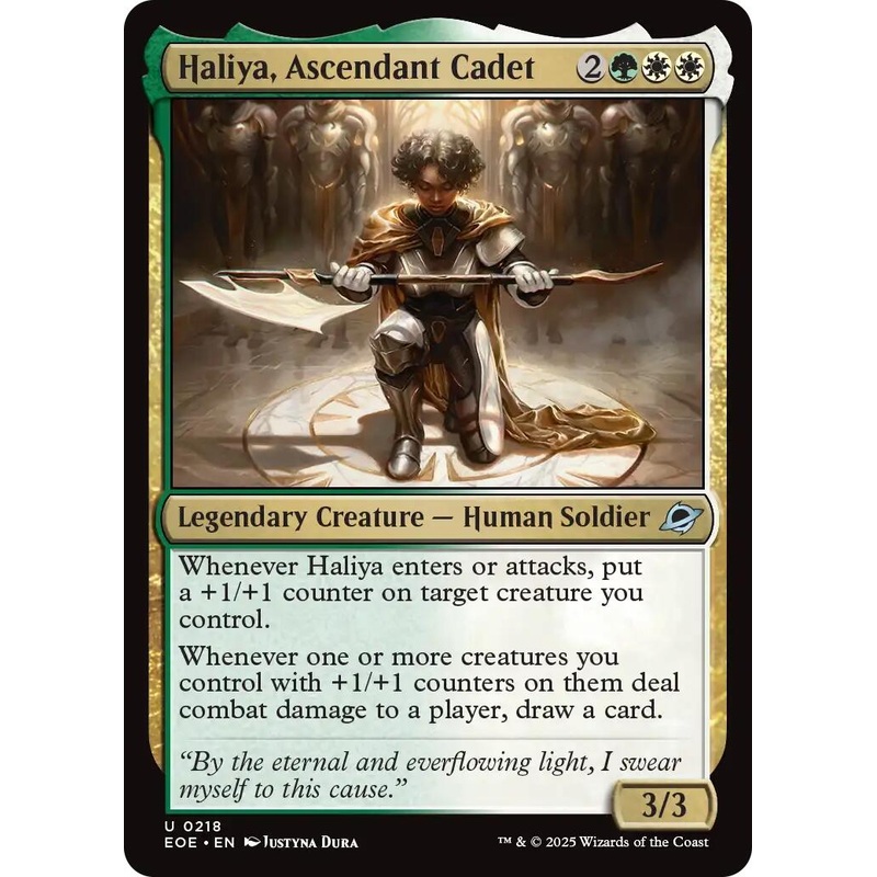 Haliya, Ascendant Cadet [EOE - 218]
