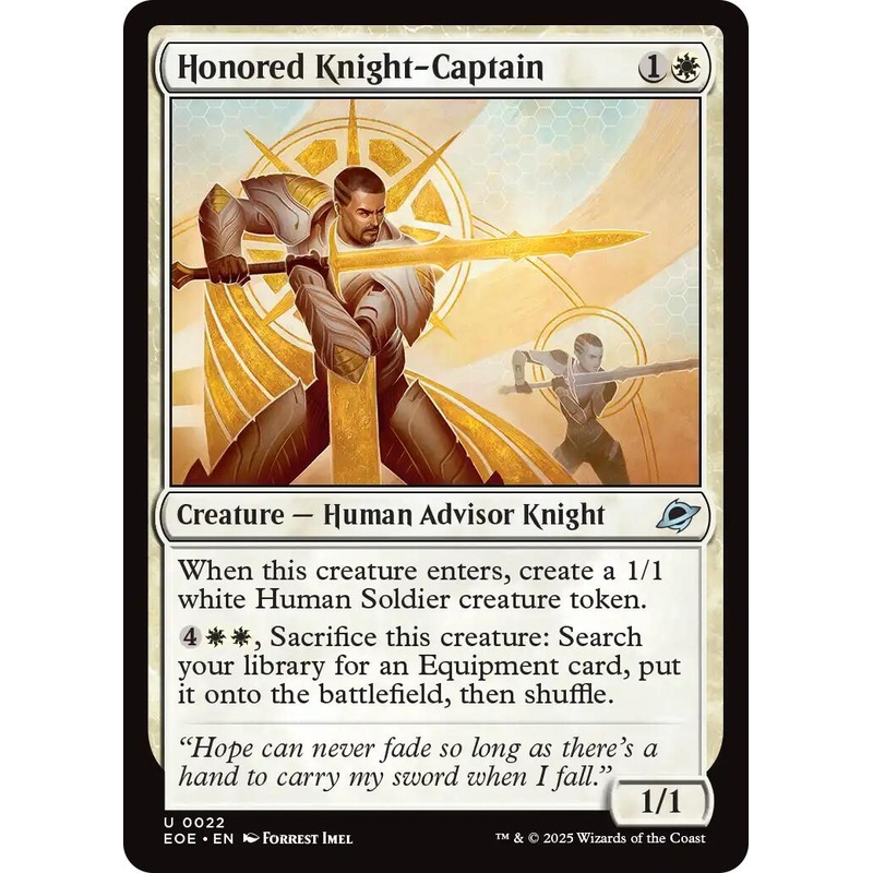Honored Knight-Captain [EOE - 22]