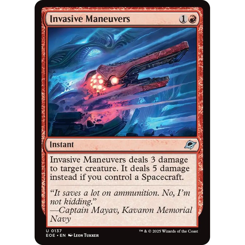 Invasive Maneuvers [EOE - 137]