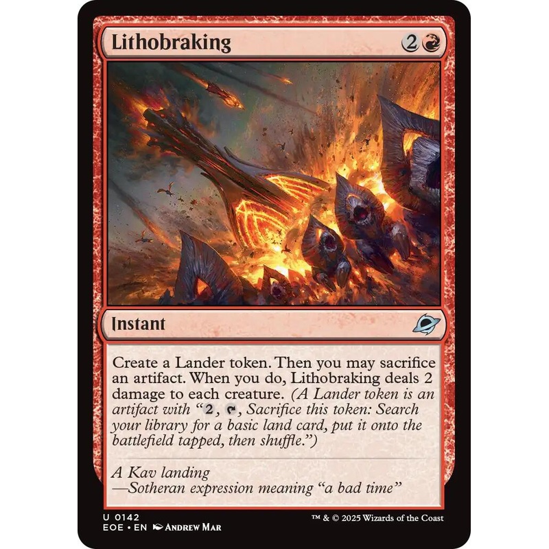 Lithobraking [EOE - 142]