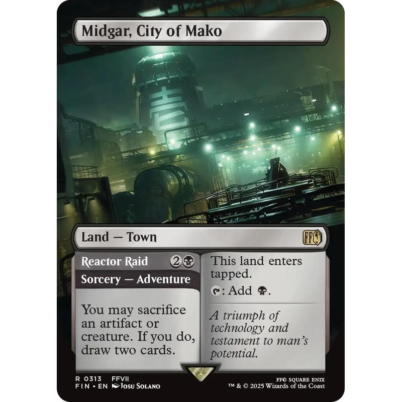 Midgar, City of Mako (Borderless) [FIN - 313]