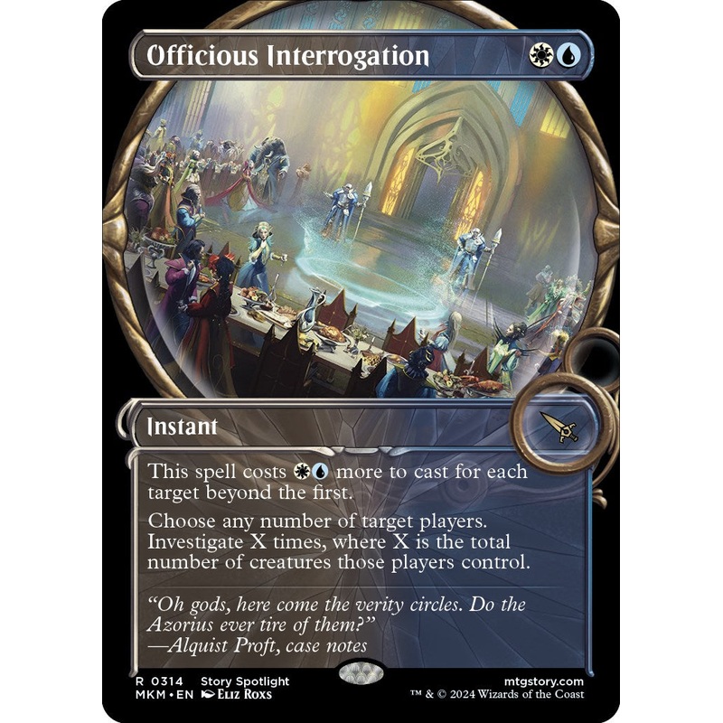 Officious Interrogation (Showcase) [MKM - 314]