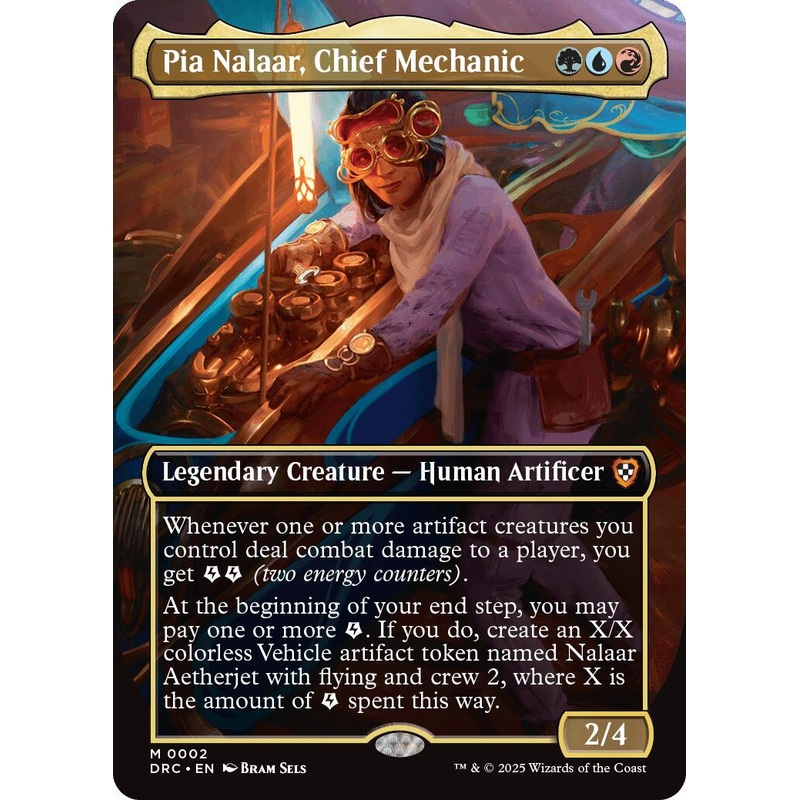 Pia Nalaar, Chief Mechanic (Borderless) [DRC - 2]