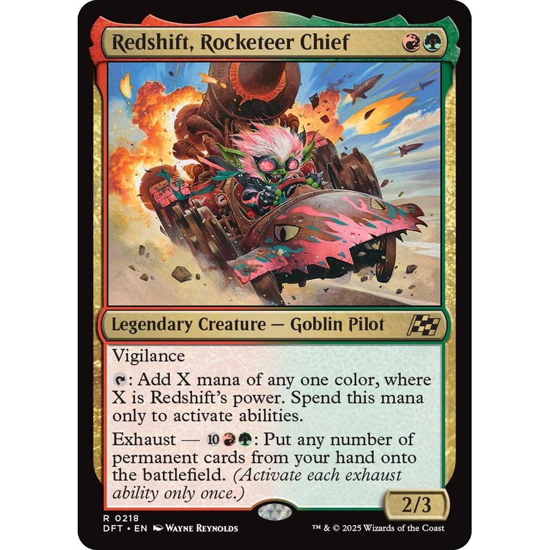 Redshift, Rocketeer Chief [DFT - 218]