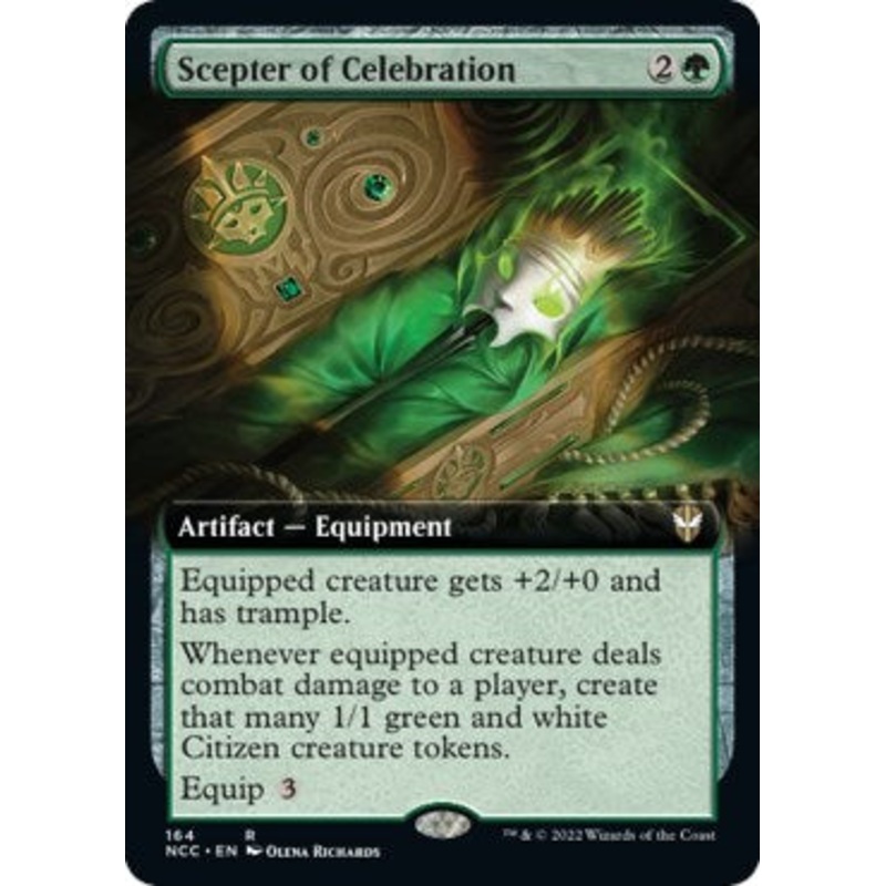 Scepter of Celebration (Extended Art) [NCC - 164]