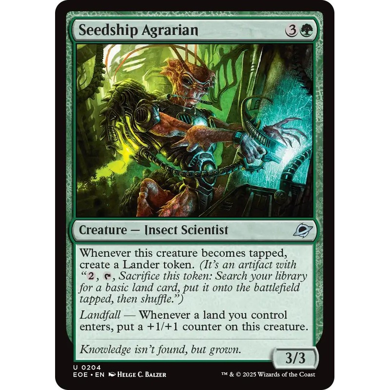 Seedship Agrarian [EOE - 204]