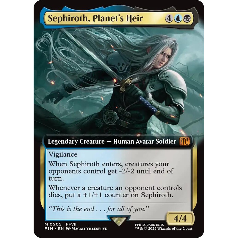 Sephiroth, Planet's Heir (Extended Art) [FIN - 505]