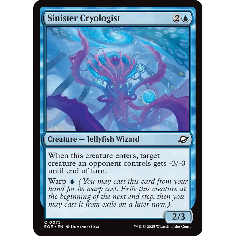 Sinister Cryologist [EOE - 75]