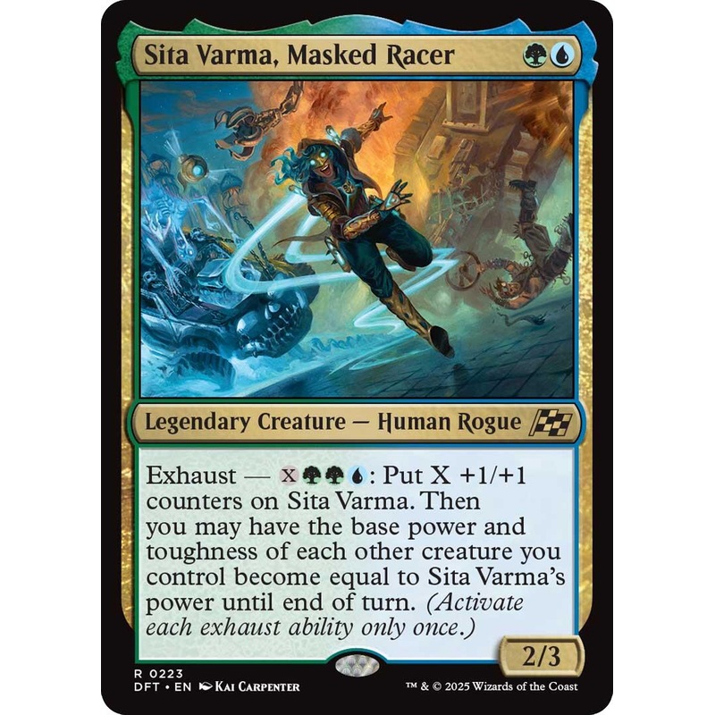 Sita Varma, Masked Racer [DFT - 223]