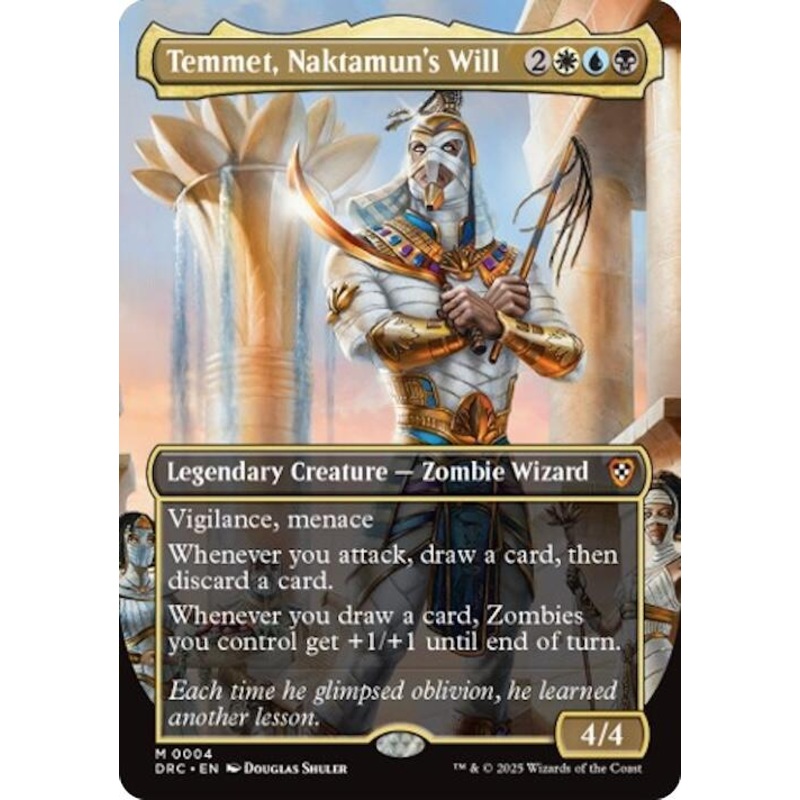 Temmet, Naktamun's Will (Borderless) [DRC - 4]