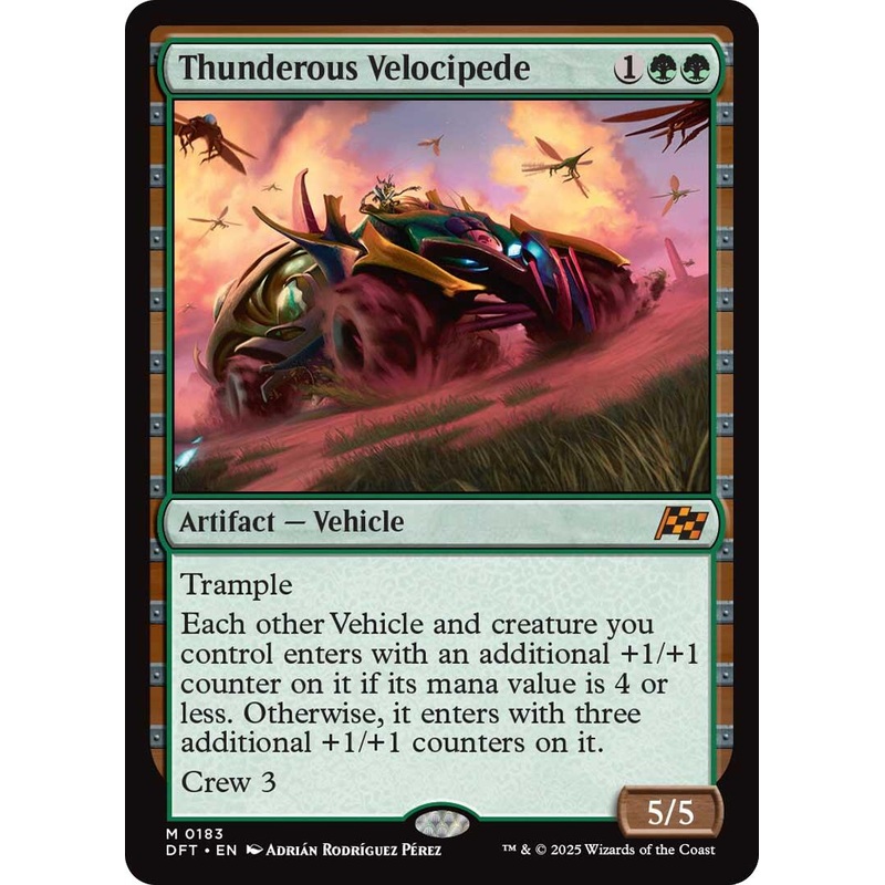 Thunderous Velocipede [DFT - 183]