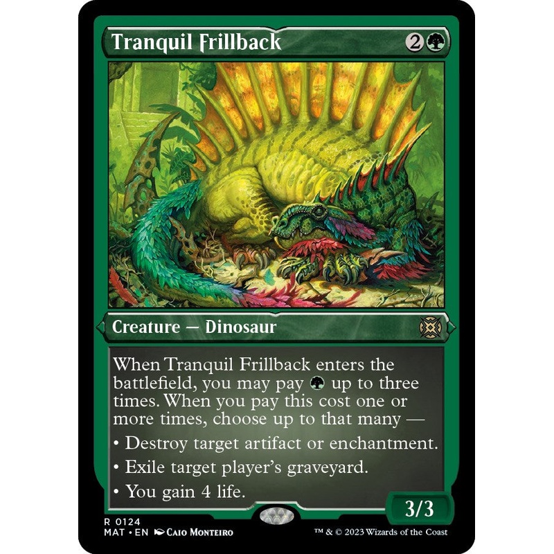 Tranquil Frillback (Foil Etched) [MAT - 124]