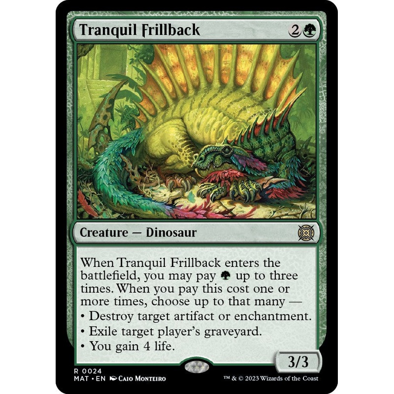 Tranquil Frillback [MAT - 24]