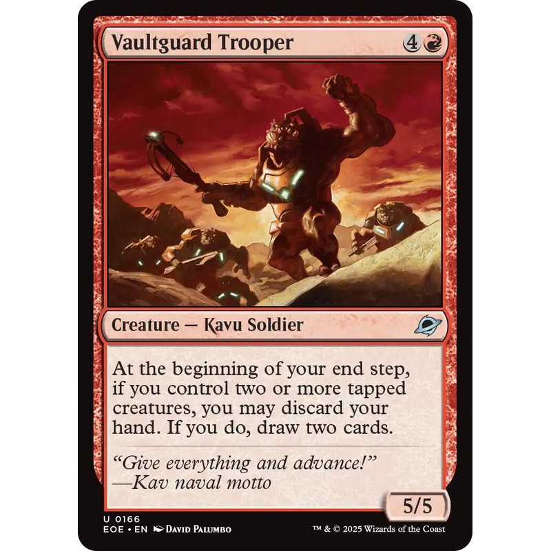 Vaultguard Trooper [EOE - 166]