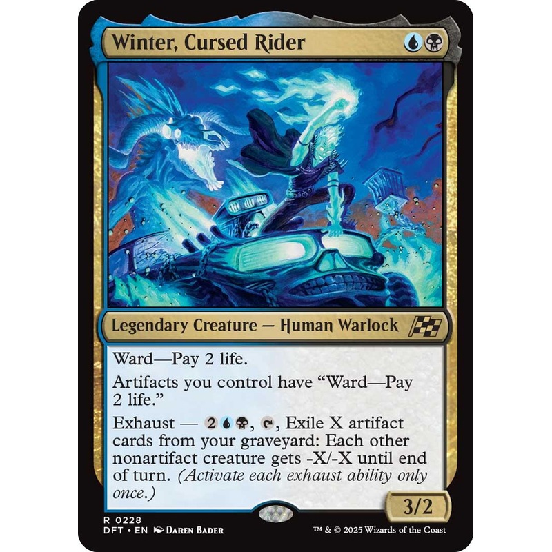 Winter, Cursed Rider [DFT - 228]