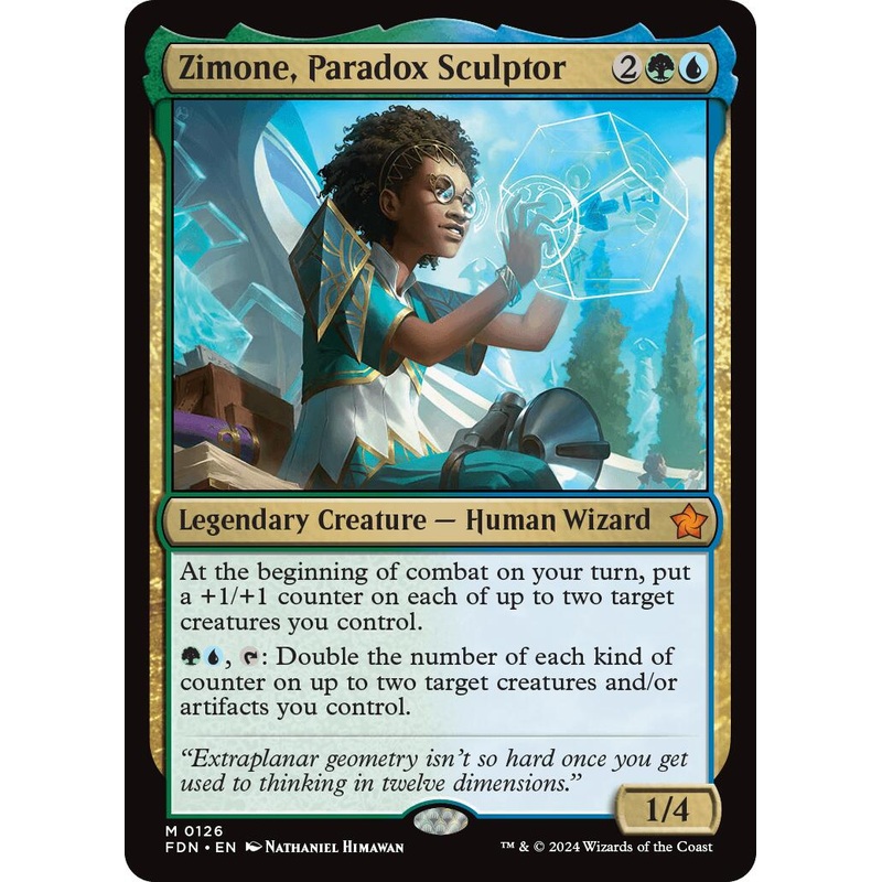 Zimone, Paradox Sculptor [FDN - 126]