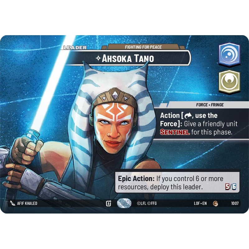 Ahsoka Tano - Fighting For Peace (Showcase) [LOF - 1007]