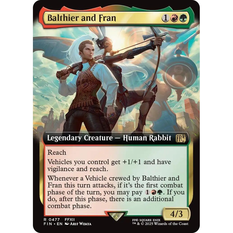 Balthier and Fran (Extended Art) [FIN - 477]