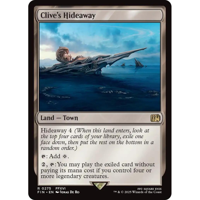 Clive's Hideaway [FIN - 275]