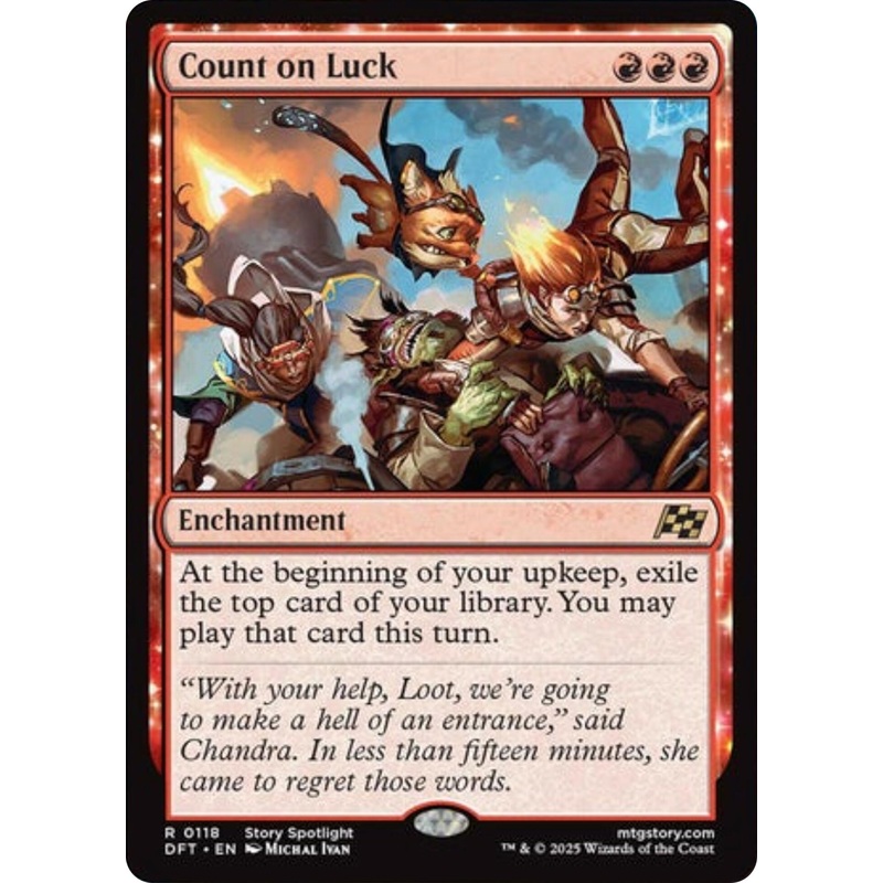 Count on Luck [DFT - 118]