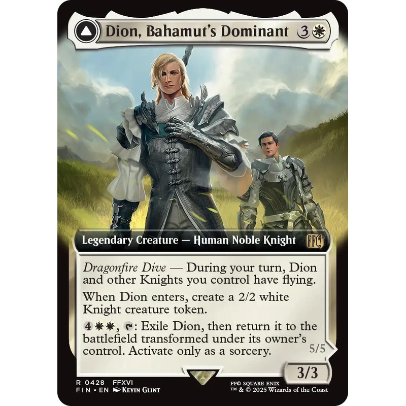 Dion, Bahamut's Dominant (Extended Art) [FIN - 428]