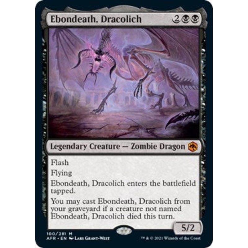 Ebondeath, Dracolich [AFR - 100]