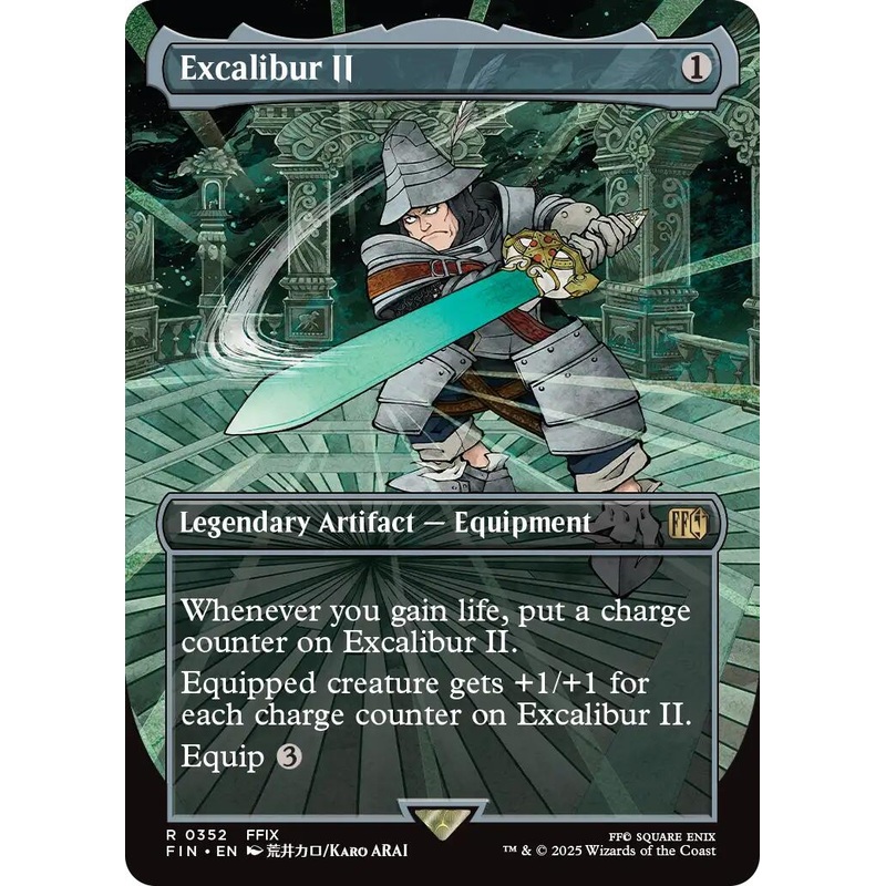Excalibur II (Borderless) [FIN - 352]