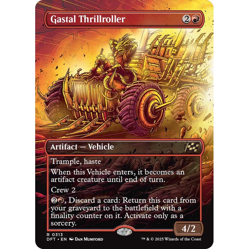 Gastal Thrillroller (Borderless) [DFT - 313]