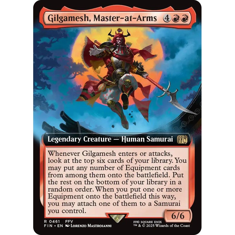 Gilgamesh, Master-at-Arms (Extended Art) [FIN - 461]