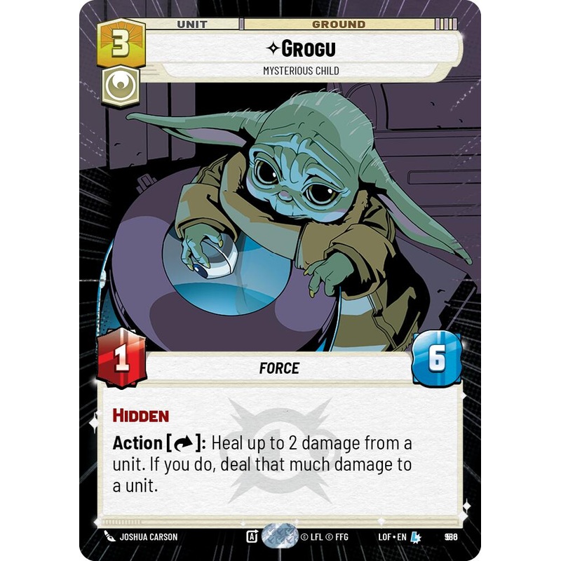 Grogu - Mysterious Child (Hyperspace Foil) [LOF - 986]