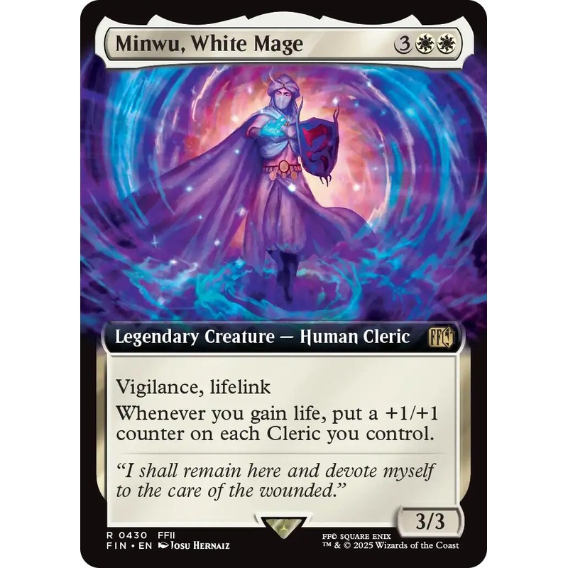 Minwu, White Mage (Extended Art) [FIN - 430]