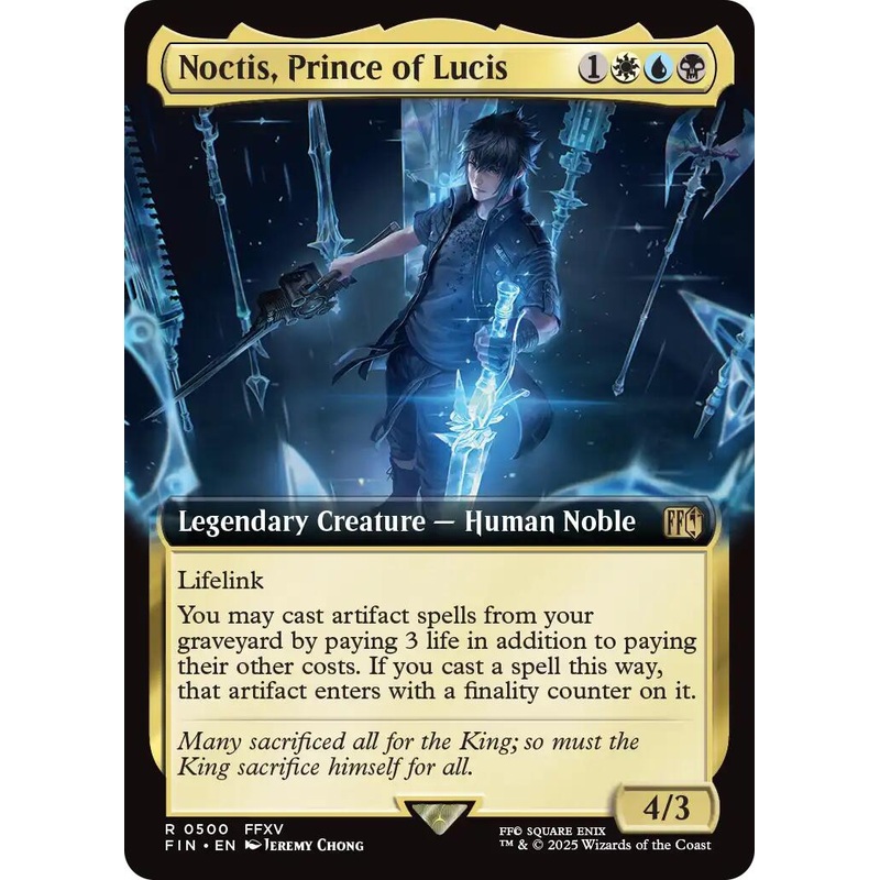 Noctis, Prince of Lucis (Extended Art) [FIN - 500]