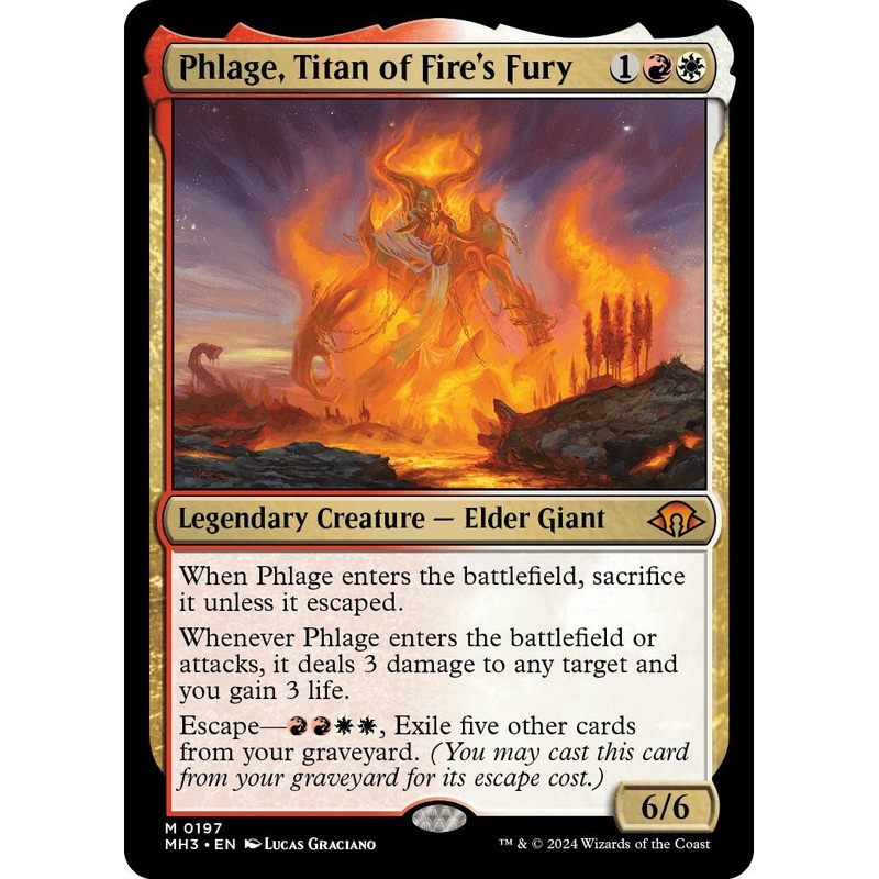 Phlage, Titan of Fire's Fury [MH3 - 197]