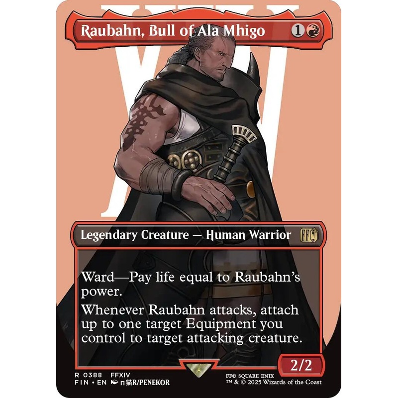 Raubahn, Bull of Ala Mhigo (Borderless) [FIN - 388]