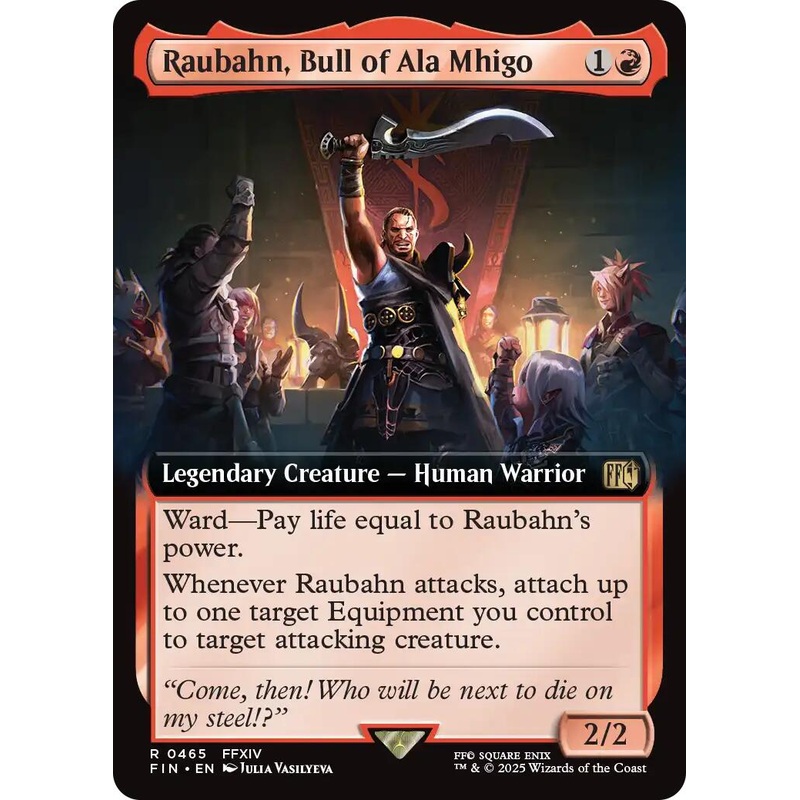 Raubahn, Bull of Ala Mhigo (Extended Art) [FIN - 465]