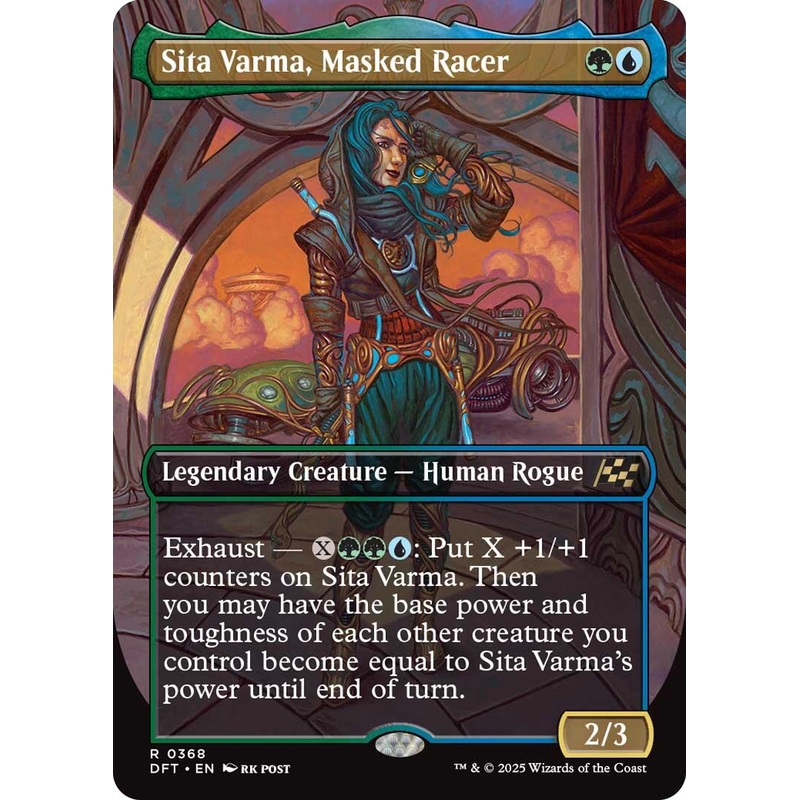 Sita Varma, Masked Racer (Borderless) [DFT - 368]
