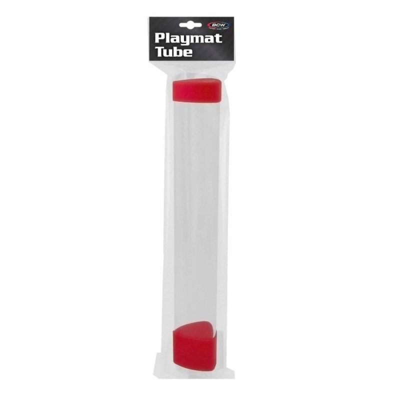Smoke Playmat Tube with Dice Cap - Red