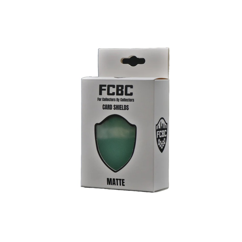 Standard - Hunter Green - FCBC Matte Card Shield (100ct)