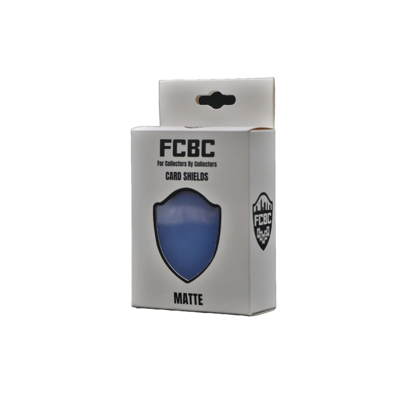 Standard - Navy - FCBC Matte Card Shield (100ct)