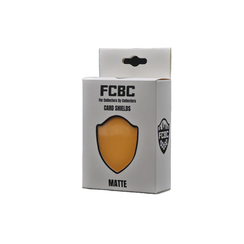 Standard - Yellow - FCBC Matte Card Shield (100ct)