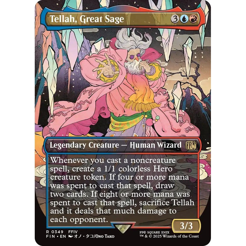 Tellah, Great Sage (Borderless) [FIN - 349]