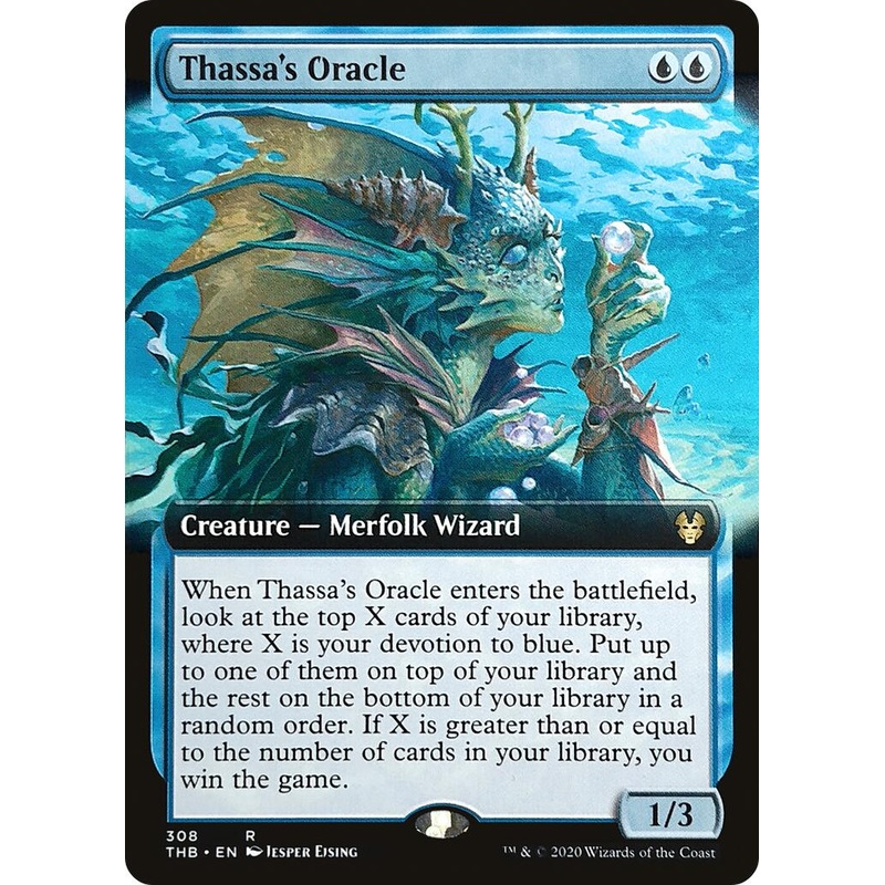 Thassa's Oracle (Extended Art) [THB - 308]